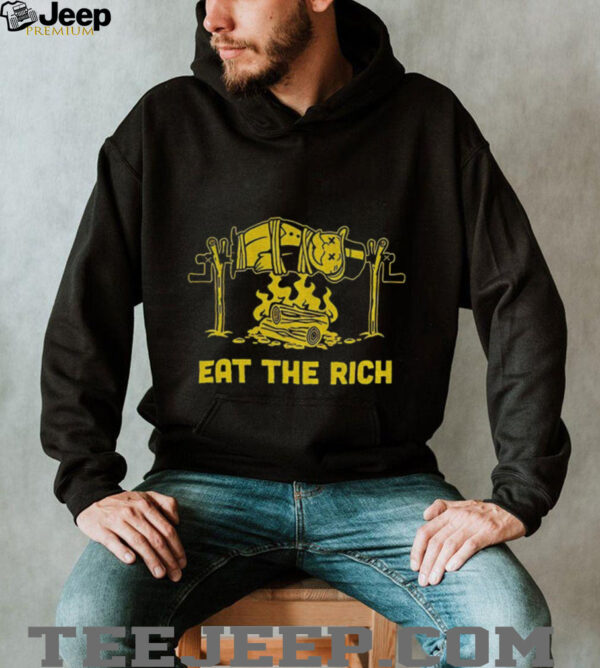 Rich Uncle Pennybags Eat the rich shirt