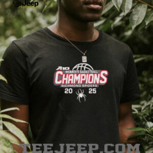 Richmond Spiders womens basketball champions 2025 shirt4