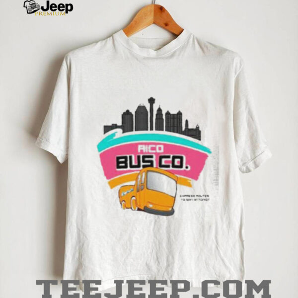 Rico bus co cypress routes to San Antonio skyline shirt