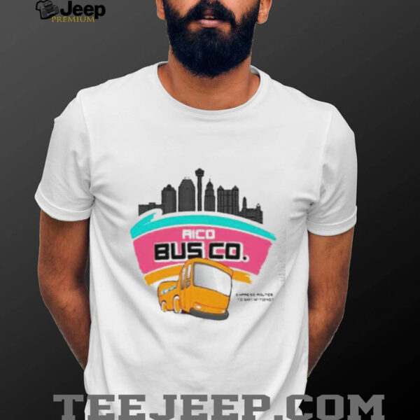 Rico bus co cypress routes to San Antonio skyline shirt