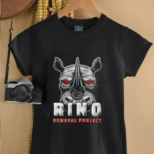 Rino Removal Project Logo shirt