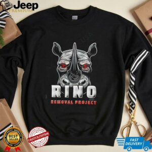 Rino Removal Project Logo shirt1