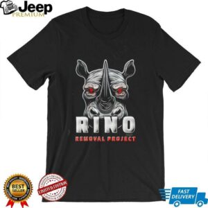 Rino Removal Project Logo shirt3