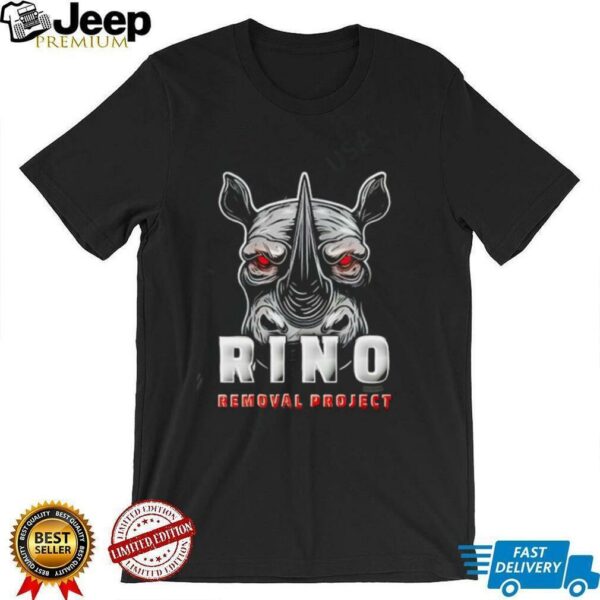 Rino Removal Project Logo shirt