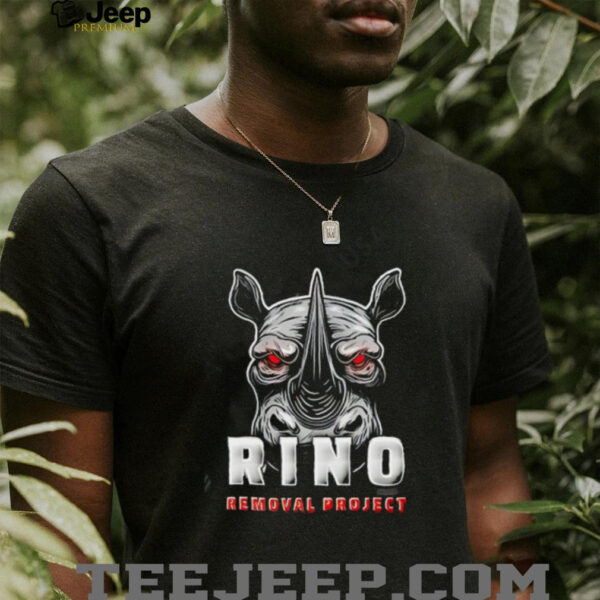 Rino Removal Project Logo shirt