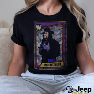 Ripple Junction Black The Undertaker Sports Card T Shirt