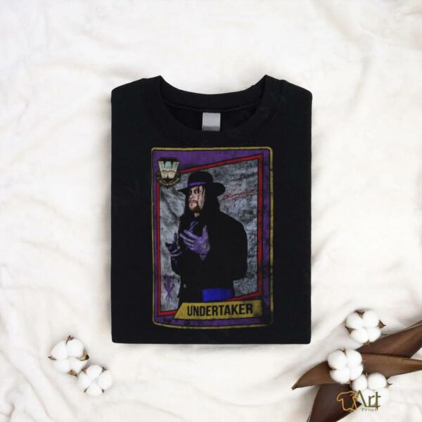Ripple Junction Black The Undertaker Sports Card T Shirt