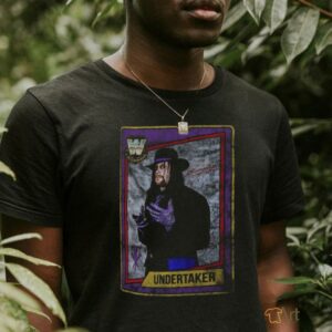 Ripple Junction Black The Undertaker Sports Card T Shirt3