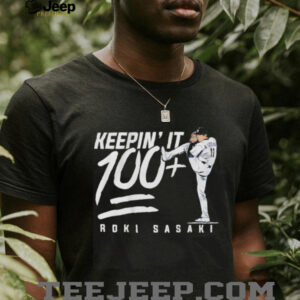 Roki Sasaki Keepin It 100 shirt2