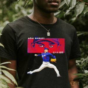 Roki Sasaki Los Angeles Dodgers Stare eye shirt