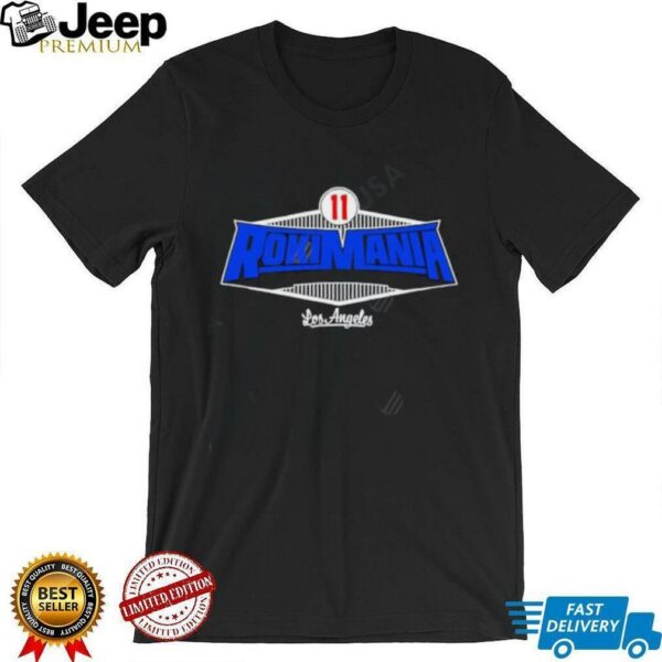 Roki Sasaki RokiMania Dodgers shirt