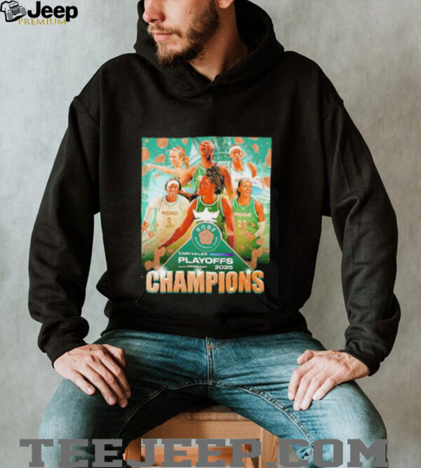 Rose Basketball Club Unrivaled Playoffs 2025 Champions poster shirt