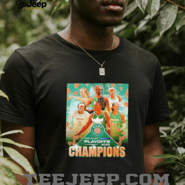 Rose Basketball Club Unrivaled Playoffs 2025 Champions poster shirt
