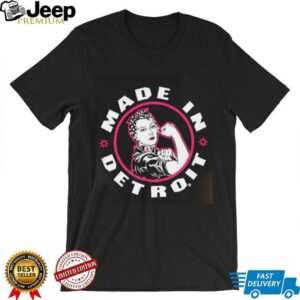 Rosie Black Heather Made In Detroit shirt