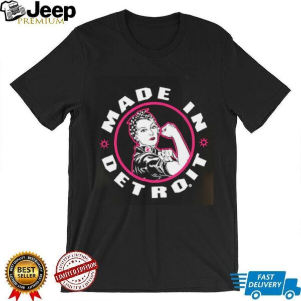 Rosie Black Heather Made In Detroit shirt