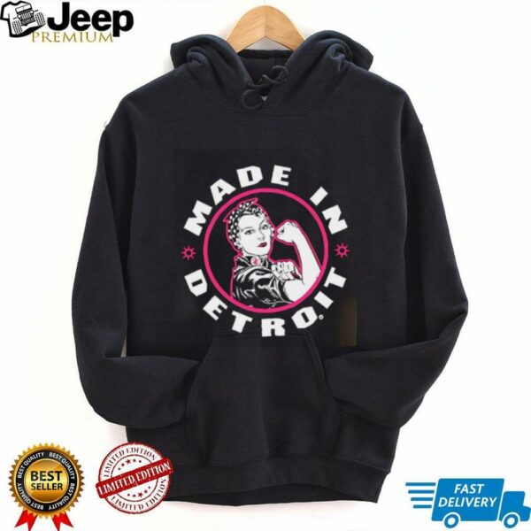 Rosie Black Heather Made In Detroit shirt