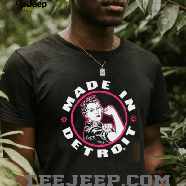 Rosie Black Heather Made In Detroit shirt