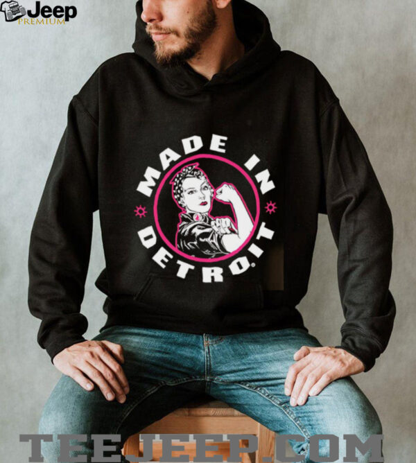 Rosie Black Heather Made In Detroit shirt
