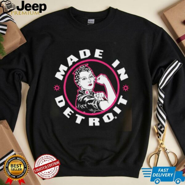 Rosie Black Heather Made In Detroit shirt