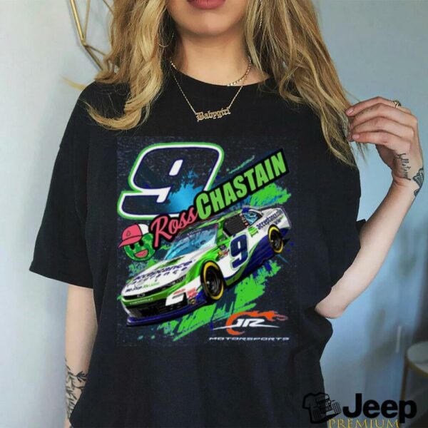 Ross Chastain JR Motorsports Official Team Apparel Heather Royal Acceptance Insurance Car T Shirt