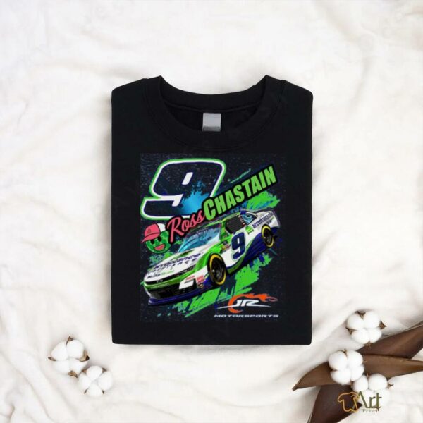 Ross Chastain JR Motorsports Official Team Apparel Heather Royal Acceptance Insurance Car T Shirt
