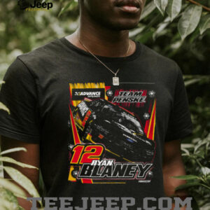 Ryan Blaney Team Penske Charcoal Advance Auto Parts Shirt