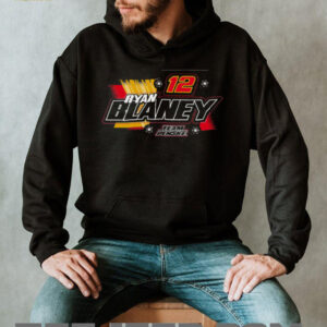 Ryan Blaney Team Penske Charcoal Advance Auto Parts T Shirt Ryan Blaney Team Penske Charcoal Advance Auto Parts T Shirt