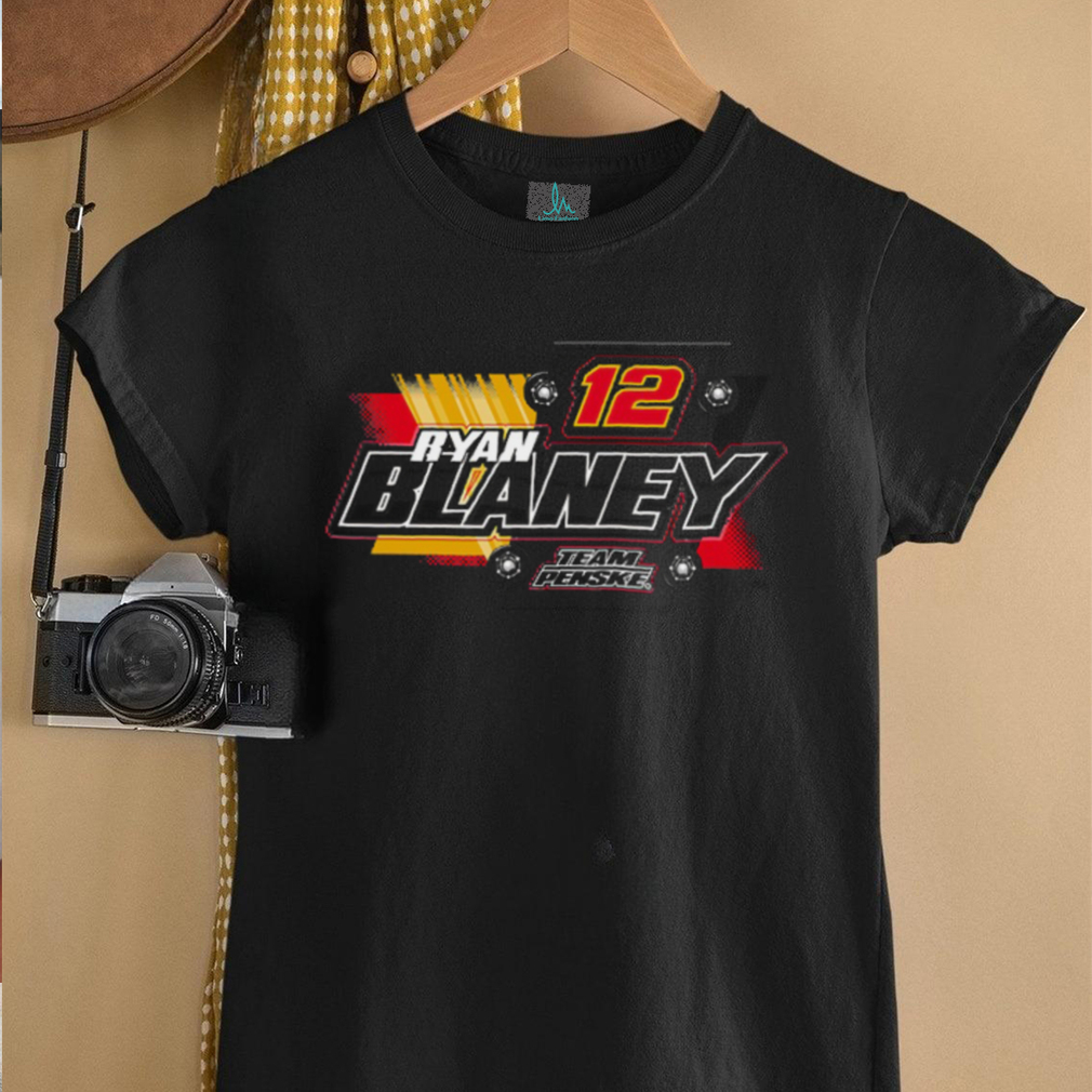 Ryan Blaney Team Penske Charcoal Advance Auto Parts T Shirt Ryan Blaney Team Penske Charcoal Advance Auto Parts T Shirt