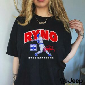 Ryne Sandberg Ryno National Baseball Hall Of Fame signature shirt3