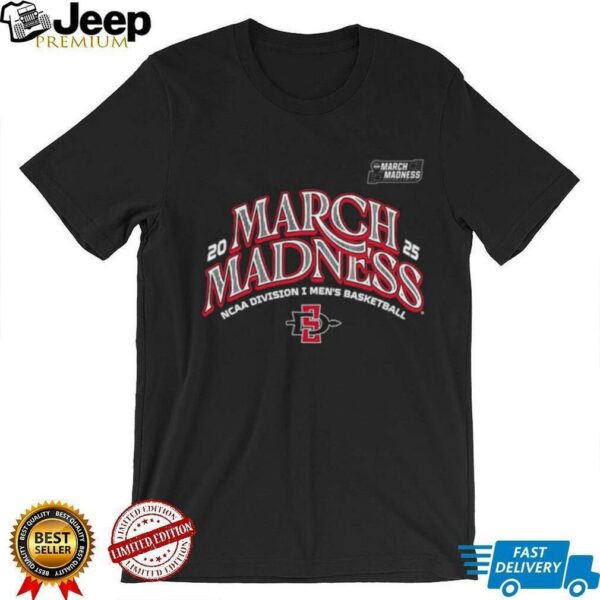 SDSU Men’s Basketball 2025 March Madness Bound T Shirt