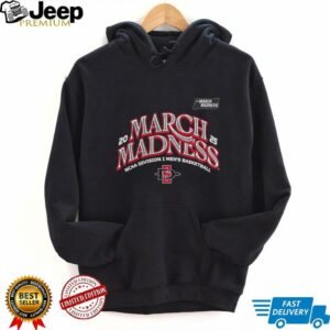 SDSU Mens Basketball 2025 March Madness Bound T Shirt4