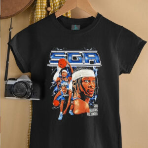 SGA Shai Gilgeous Alexander graphic shirt3