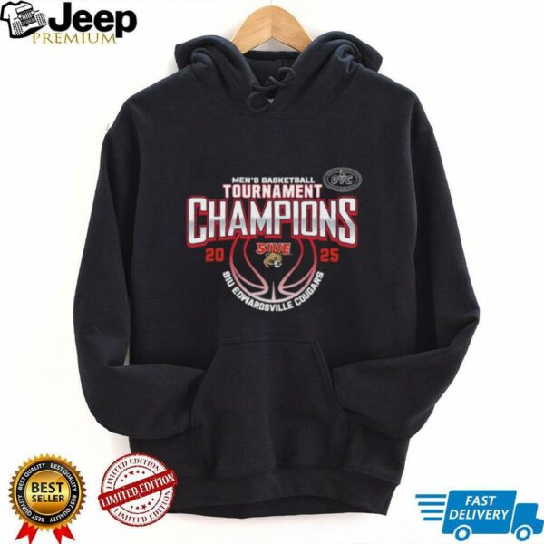 SIU Edwardsville Cougars 2025 OVC Men’s Basketball Conference Tournament Champions T Shirt
