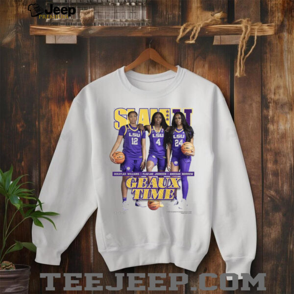 SLAM Cover LSU featuring Mikaylah Williams, Flau’jae Johnson, and Aneesah Morrow Shirt
