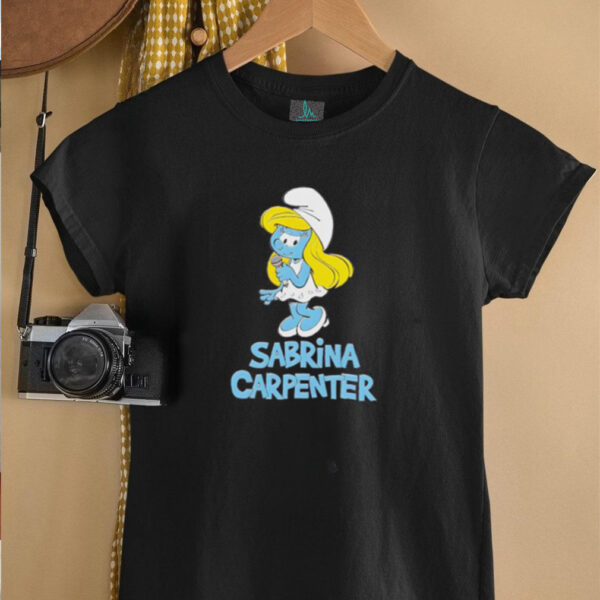 Sabrina Carpenter Smurfette shirt