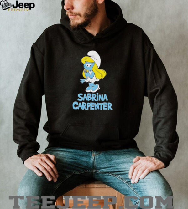 Sabrina Carpenter Smurfette shirt