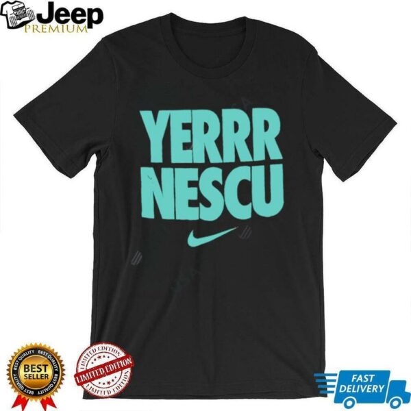 Sabrina Ionescu Yerrr Nescu shirt