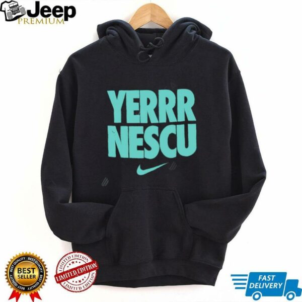 Sabrina Ionescu Yerrr Nescu shirt