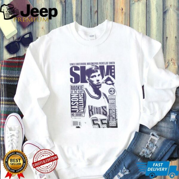 Sacramento Kings Jason Williams SLAM Gradient shirt