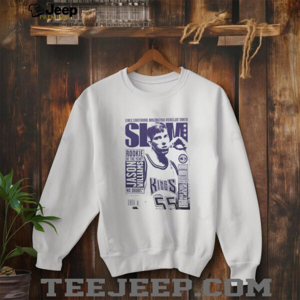 Sacramento Kings Jason Williams SLAM Gradient shirt