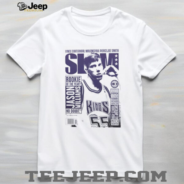Sacramento Kings Jason Williams SLAM Gradient shirt