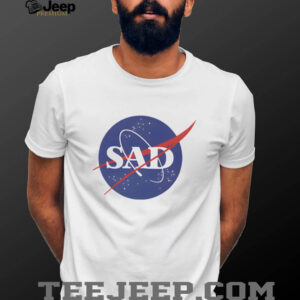 Sad NASA Logo Parody shirt