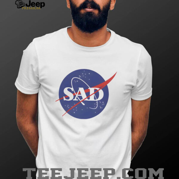 Sad NASA Logo Parody shirt
