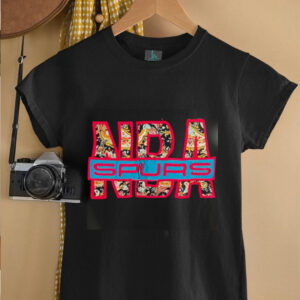 San Antonio Spurs NBA Logo Paisley Pattern Embroidery Style Shirt
