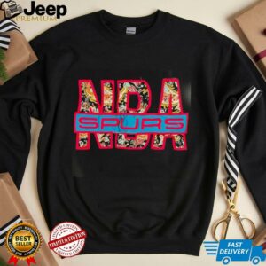 San Antonio Spurs NBA Logo Paisley Pattern Embroidery Style Shirt5