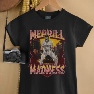 San Diego Padres Skeleton Merril Madness MLB shirt