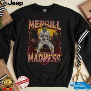 San Diego Padres Skeleton Merril Madness MLB shirt2