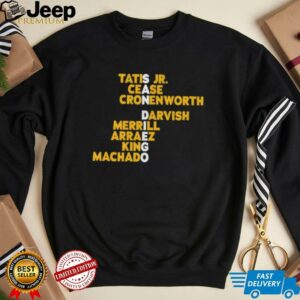 San Diego Padres baseball Names 2025 shirt0