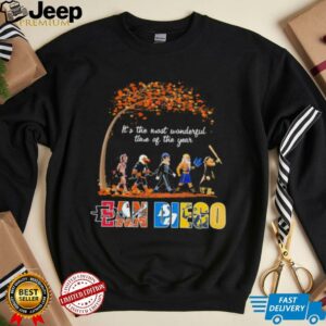 San Diego Sports Teams Mascot Abbey Road It’s The Most Wonderful Time Of The Year Shirt