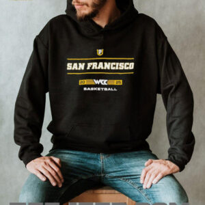 San Francisco Dons 2025 WCC Basketball shirt4